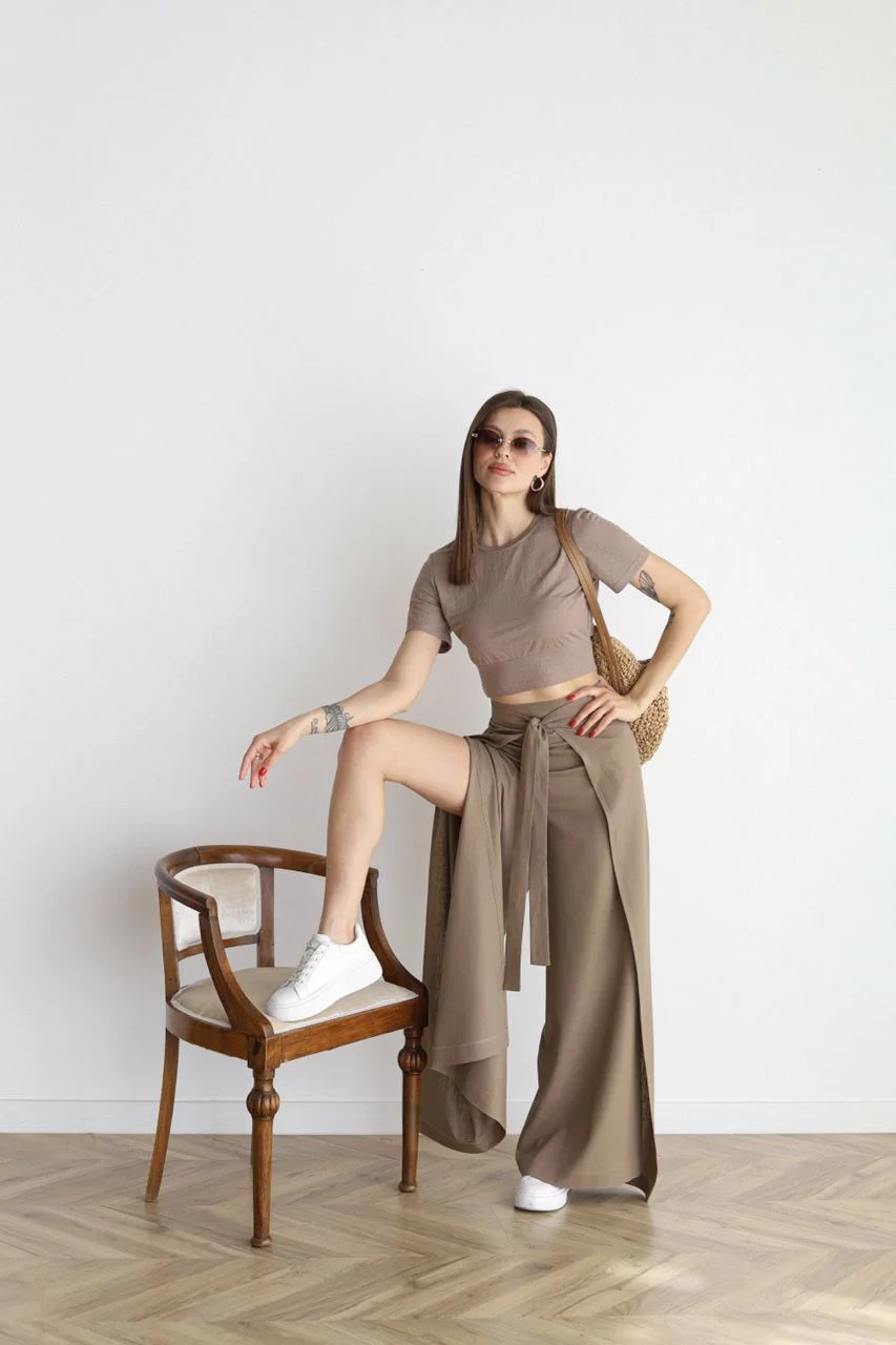 Taikoo | Women’s Wide-Leg Linen Pants