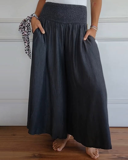 Taikoo | Comfy Wide-Leg Trousers