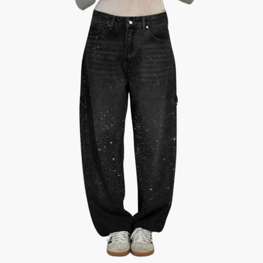 Taikoo | High-Waist Glitter Jeans