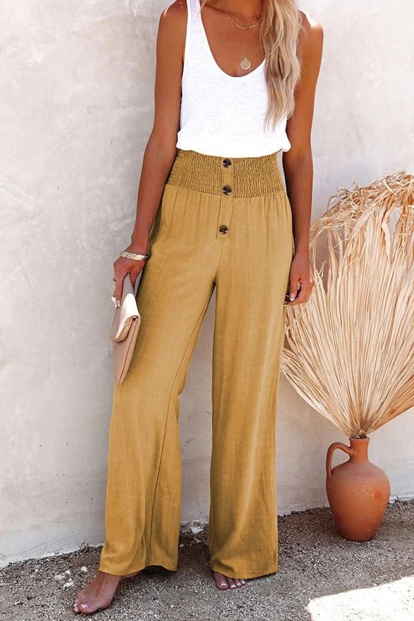 Taikoo | High-Waist Relaxed Pants