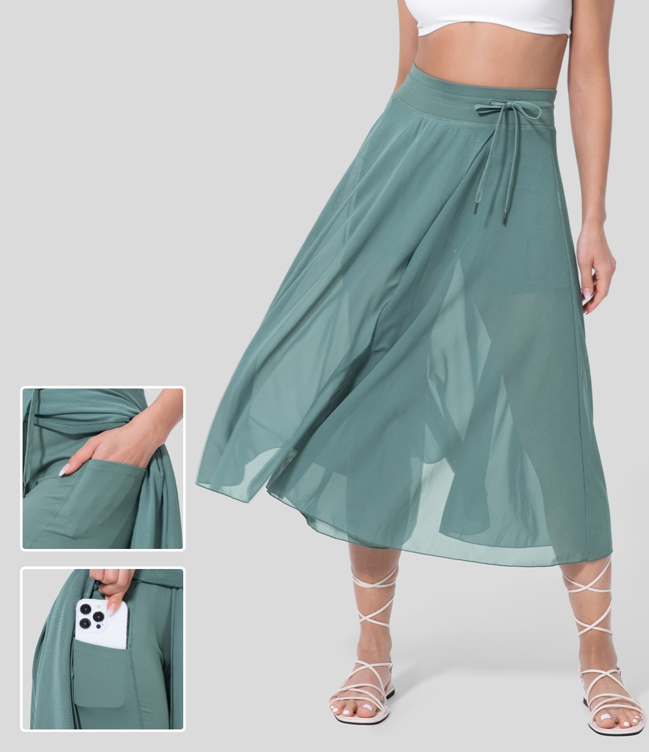 Taikoo | REVERIE 2-IN-1 MIDI SKIRT