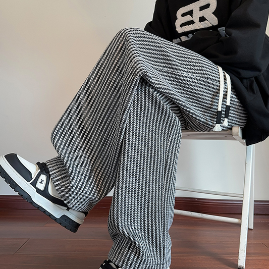 Taikoo | Modern Herringbone Relaxed Sweatpants