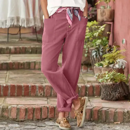 Taikoo | AURAVESSA Relaxed Fit Pants for Everyday Ease
