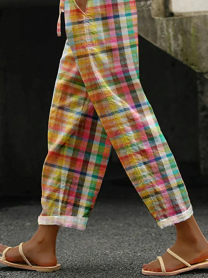Taikoo | Comfortable Checkered Pants